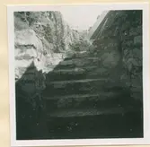 Söderportsgatan vid avloppsgrävning 1953.