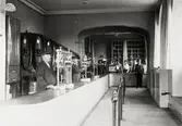 Systembolagets butik 1916. Hörnet mot Södra Vallgatan/Larmgatan.