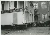 Areskogska husets flyttning 30.9. - 3.10. 1970.