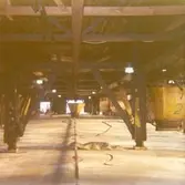 Gjutvagnen invändigt mot öster. Ölandsbrobygget.