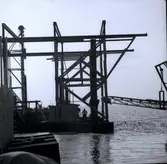 Vy från byggandet av Ölandsbron.