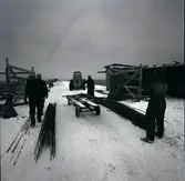 Från byggandet av Ölandsbron.