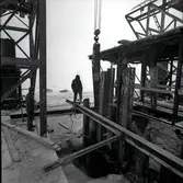 Från byggandet av Ölandsbron.