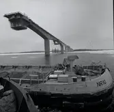 Vy från byggandet av Ölandsbron.