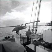 Vy från byggandet av Ölandsbron.