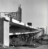 Vy från byggandet av Ölandsbron.