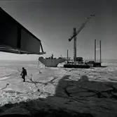 Vy från byggandet av Ölandsbron.