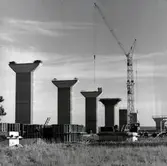 Vy från byggandet av Ölandsbron.