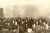 Folkskoleklass på Vasaskolan läsåret 1920-1921.