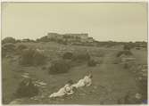 Avkoppling vid Borgholms slottsruin.