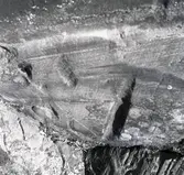 Klippa vid hamnen vid Fågelvik.