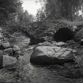 Lixhult. Nötebro bro, över Nötån, cirka två kilometer från dess utflöde: Emån.