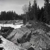 Grustag vid Örjsöåsen.