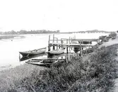 Ängöbron, sedd från Södra kanalgatan.