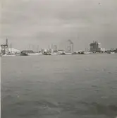 Segelfartyg vid Barlastholmen.