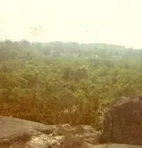 Utsikt mot söder på Blå Jungfrun.