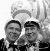 Student- och realexamen i Örebro.
Maj 1956.