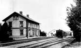 Mariestads gamla station 16/6 1893.