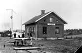 Leksbergs station 1890-talet.