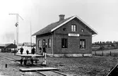 Leksbergs station 1890-talet.