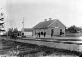 Lugnås station 1891.