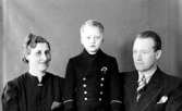 Familjen Lindholm.1. Holger Lindholm2. Hanny Lindholm3. Rolf Lindholm