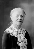 Ebba Welin. Gift med intendent Sanfrid Welin.