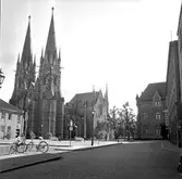 Skara. 
Domkyrkan, exteriör.