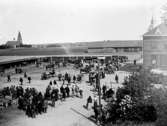 Karin Bäckström f. 1880 drev fotoateljé på Vasagatan 5 i Töreboda. Hon tog över den av sin far Thure Bäckström, som hade etablerat firman 1886, och hon drev den mellan 1896 -1916.
Karin Bäckström gifte sig år 1917 med John Knape.