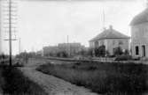 Järnvägsparken vid Parkgatan i Kvänum 1920-talet.