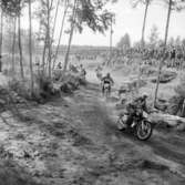 Motocross på Dala-banan, Lundsbrunn, 1958.