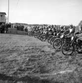 Motocross på Dala-banan, Lundsbrunn, 1951?