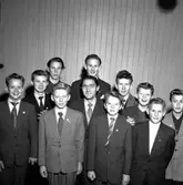 SI= Skara idrottsförening.

Lennart Persson, Bengt-Åke Gustavsson, 
Åke Bolin, Leif Nordh, Rolf Ålrud, 
Bertil Blomkvist, Uno Bergkvist, 
Gunnar Sunnemar, Georg Svantesson, 
Leif 