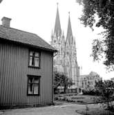 Skara. Textilkonstnärinnan Alice Sorenius.