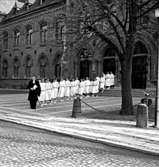 Skara. 
Konfirmation 1954. Nils Stenermark.