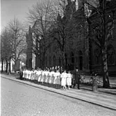 Skara. Konfirmation 1958. Bruce.