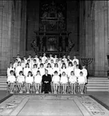 Skara. 
Konfirmation 1967.