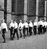 Skara. 
Konfirmation 1967.