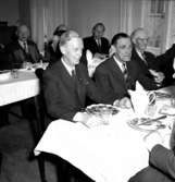 Skara. Domkyrkan 10-årsjubileum  kyrkvaktmästare, 1952.