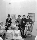 Skara. 
Möhippa på Järnvägshotellet 21.9.1964.