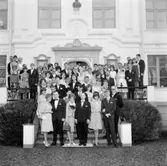 Skultornas vårbal på Stora Bjurums slott 8/5 1966.