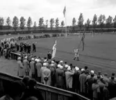 Skara. Händelser: Riksidrottsförbundet 50 år, 1903-1953.

Riksidrottsförbundet, RF, eg. Sveriges Riksidrottsförbund, den svenska idrottsrörelsens ledande organ. 
http://www.ne.se/jsp/search/article.jsp?i_art_id=293741