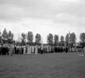 Skara. Händelser: Riksidrottsförbundet 50 år, 1903-1953.

Riksidrottsförbundet, RF, eg. Sveriges Riksidrottsförbund, den svenska idrottsrörelsens ledande organ. 
http://www.ne.se/jsp/search/article.jsp?i_art_id=293741