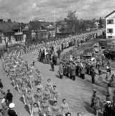 Skara. Händelser: Gymnastikjubileum 18/5 1958.