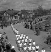 Skara. Händelser: Gymnastikjubileum 18/5 1958.