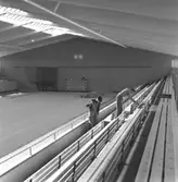 Skara. Idrottshallen bygges 15/3 1963.

Foto: Stig Rehn 3. (?).