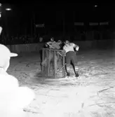 Skara. Ishockey 7/2 1954.