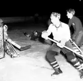 Skara. Idrott: Ishockey 21/1 1955.
