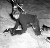 Skara. Idrott: Ishockey 21/1 1955.