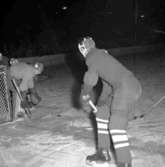 Skara. Idrott: Ishockey 11/2 1955.